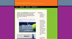 Desktop Screenshot of caymansports.com